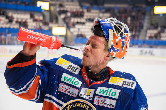Växjös målvakt Viktor Fasth