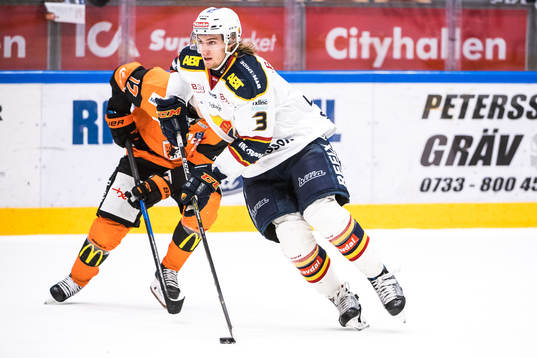 Karlskronas Joel Kellman  och Djurgårdens William Lagesson