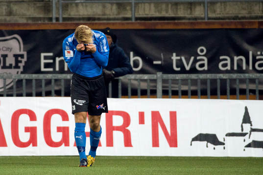 Halmstads Jesper Westerberg deppar