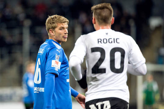 Halmstads Marcus Mathisen och Örebros Filip Rogic