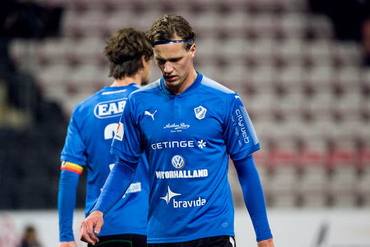 Halmstads Alexander Berntsson deppar