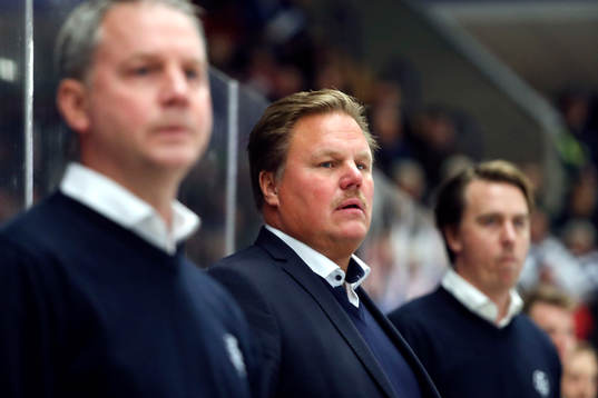 Leksands tränare Leif Carlsson