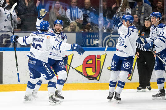 Leksands Alex Friesen jublar