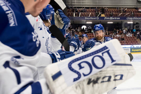 Leksands Mattias Ritola jublar