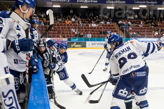Karlskogas Fredrik Höggren och Leksands Sebastian