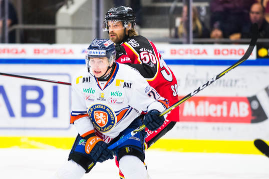 Växjös Nils Carnbäck och Luleås Daniel Sondell