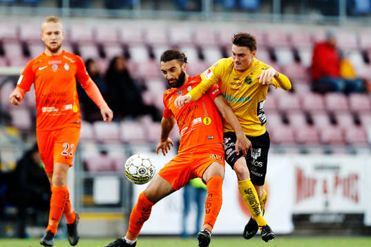 AFC Eskilstunas Sharif Mukhammad och Elfsborgs Lasse