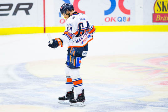 Växjös Eric Martinsson deppar