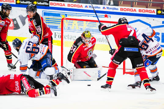 Luleås målvakt Joel Lassinatti
