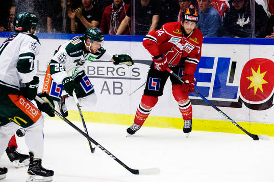 Färjestads Per Åslund och Örebros Tom Wandell