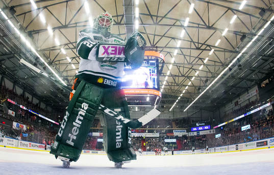 Färjestads målvakt Stefan Steen