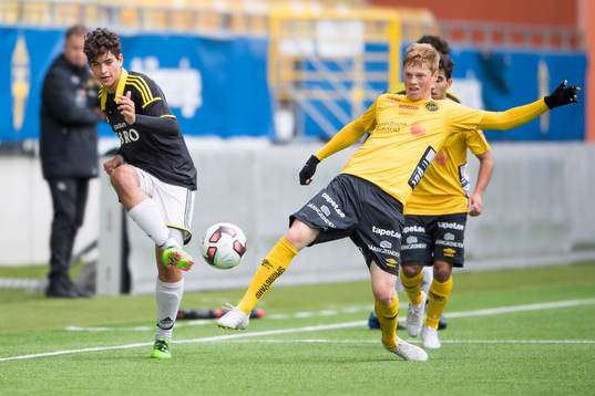 Elfsborgs Jesper Sandberg Hesselgren och AIK’s Claus