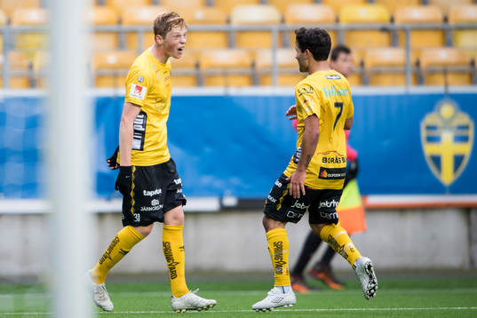 Elfsborgs Jesper Sandberg Hesselgren jublar