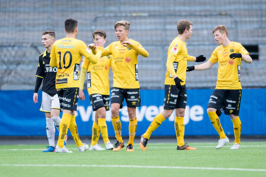 Elfsborgs spelare jublar