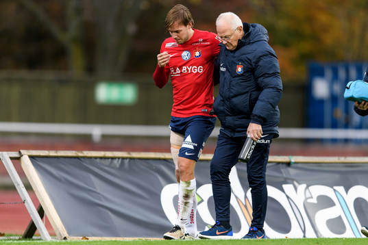 Örgrytes Danny Ervik tvingas kliva av på grund av skada