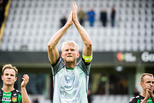 GAIS Carl Nyström jublar