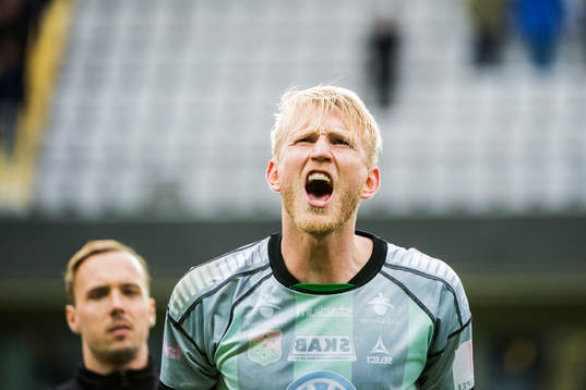 GAIS Carl Nyström jublar