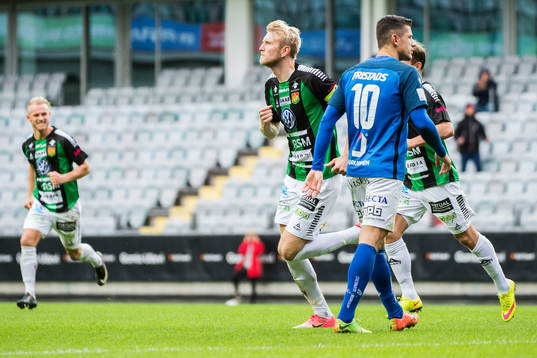 GAIS Carl Nyström jublar