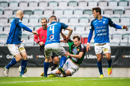Norrbys Mehmed Dresevic, GAIS Anton Wede och Norrbys Max