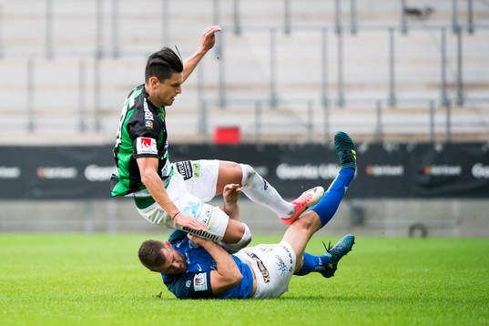 GAIS Luka Mijaljevic och Norrbys Mehmed Dresevic