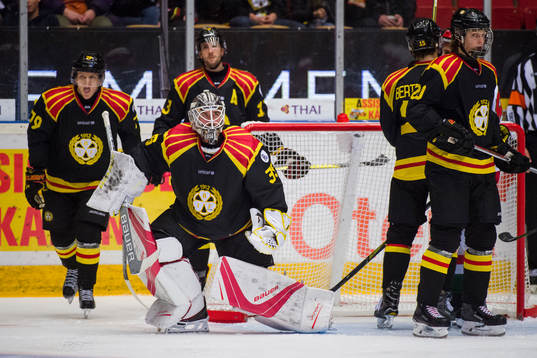 Brynäs Daniel Mannberg , Ryan Gunderson , målvakt David