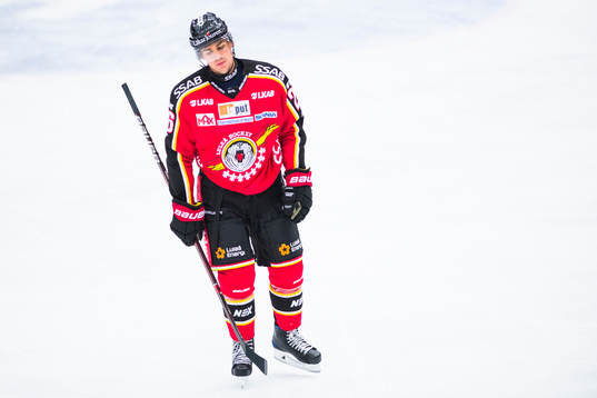 Luleås Joey Hishon deppar