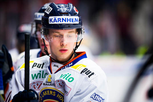Växjös Elias Pettersson deppar