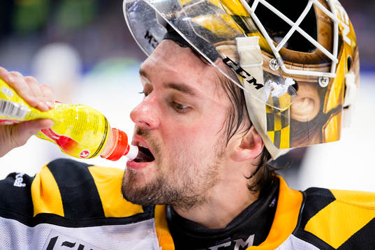 Skellefteås målvakt Gustaf Lindvall