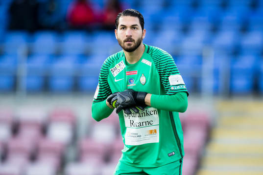 AFC Eskilstunas Målvakt Alireza Haghighi