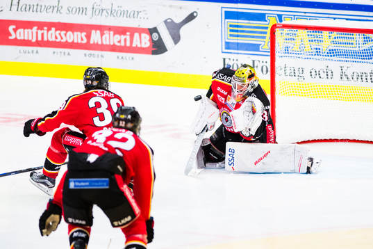 Luleås målvakt Joel Lassinatti