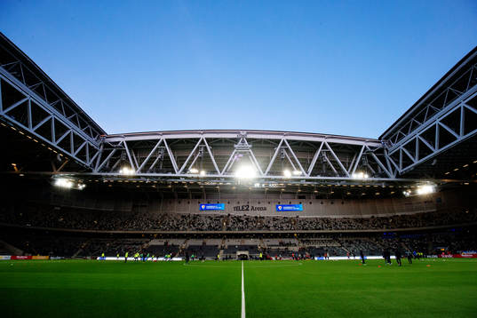 Vy över Tele 2 Arena