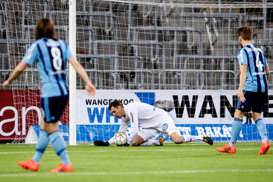 Djurgårdens målvakt Andreas Isaksson