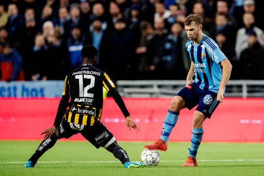 Djurgårdens Jesper Karlström och Häckens Mohammed