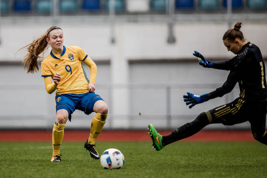 Sveriges Beata Olsson med friläge