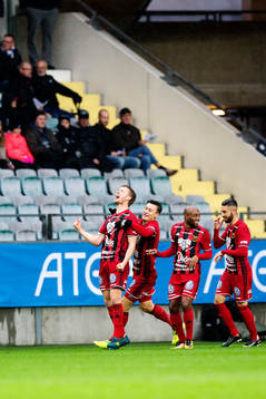 Östersunds Ludvig Fritzon jublar
