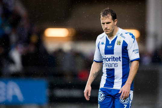 IFK Göteborgs Tobias Hysén deppar