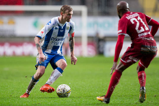 IFK Göteborgs Sebastian Eriksson mot Östersunds Fouad