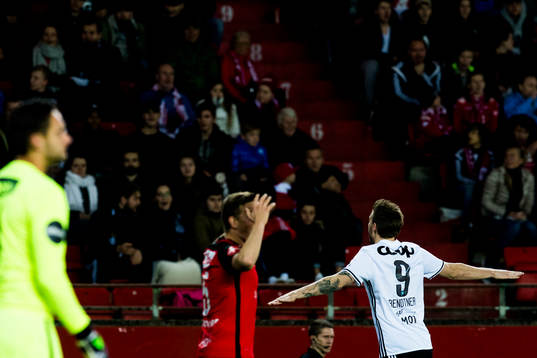 Nicklas Bendtner of Rosenborg celebrates 2-0