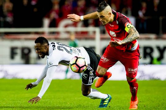 Samuel Adegbenro of Rosenborg and Vito Wormgoor of Brann