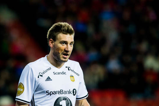 Nicklas Bendtner of Rosenborg