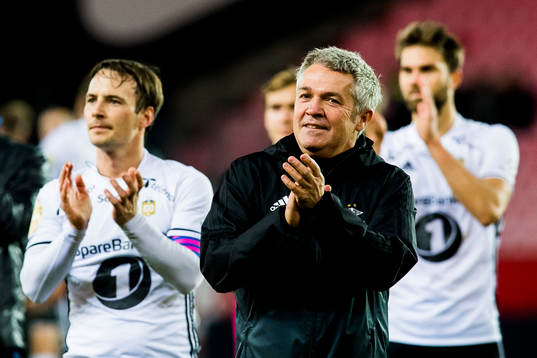 Mike Jensen, Kåre Ingebrigtsen, head coach of Rosenborg,