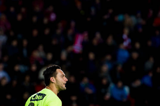 Goalkeeper Piotr Leciejewski of Brann