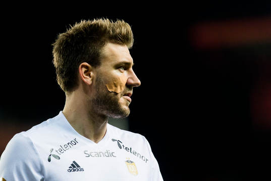 Nicklas Bendtner of Rosenborg