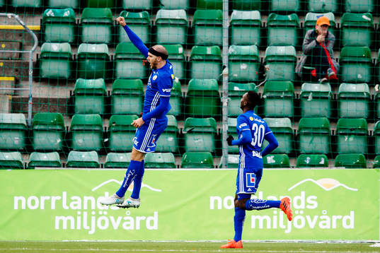 Sundsvalls Marcus Danielson jublar