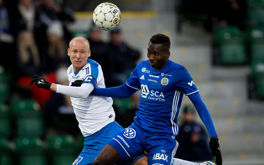 Norrköpings Andreas Johansson och Sundsvalls Peter Wilson