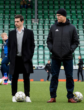 Sundsvalls assisterande tränare Ferran Sibila och tränare