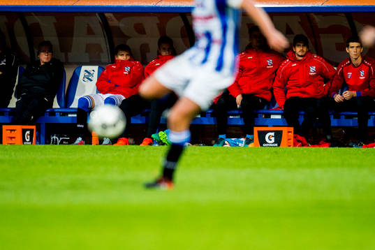 Martin Ødegaard and Nicolai Næss of Heerenveen look