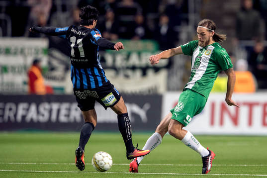 Sirius Alexander Nilsson och Hammarbys Björn Paulsen