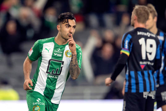 Hammarbys Jiloan Hamad jublar