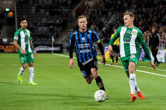 Sirius Christer Gustafsson och Hammarbys Oscar Krusnell